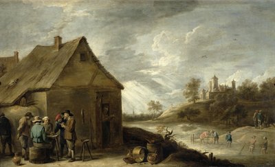 Inn by a River by David Teniers the Younger